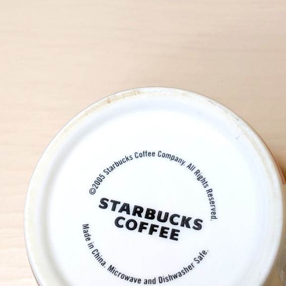 STARBUCKS 2005 Pink & Gray mug - Picture 8 of 8